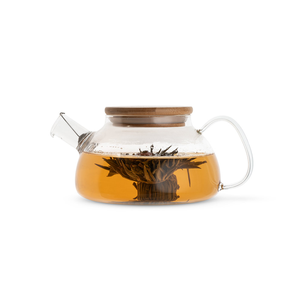 SNEAD. Bule de vidro borossilicato com tampa em bambu 750 mL - Imagem 5