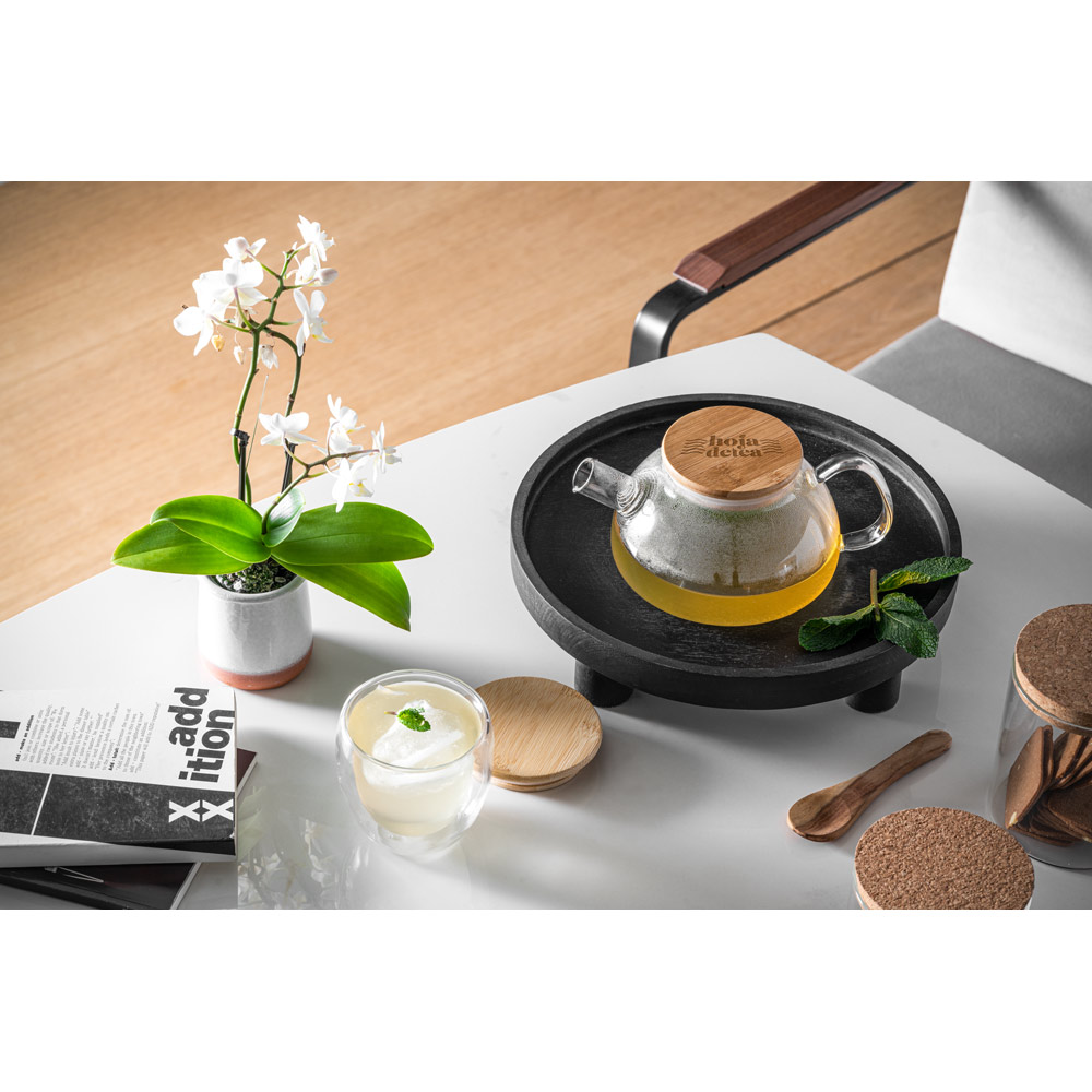 SNEAD. Bule de vidro borossilicato com tampa em bambu 750 mL - Imagem 9