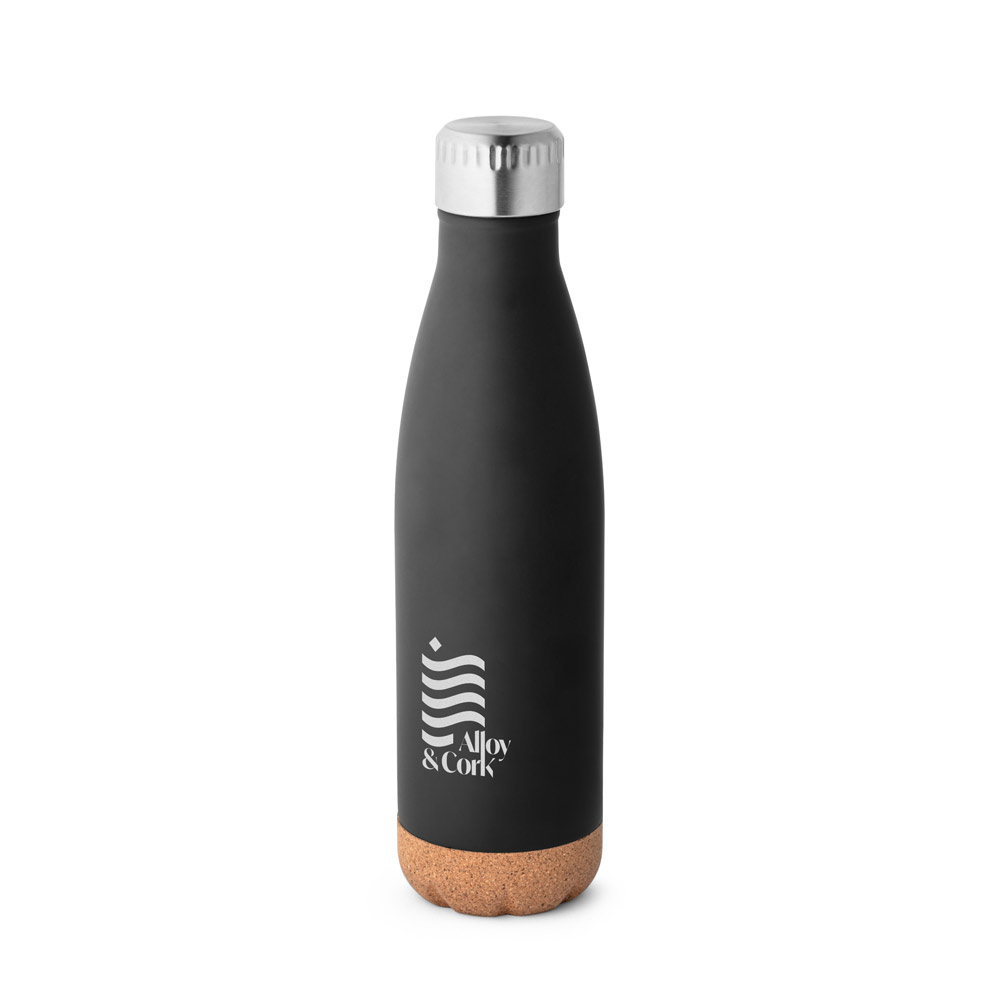 SOLBERG. Squeeze térmico em aço inox e base em cortiça 560 mL - Imagem 6