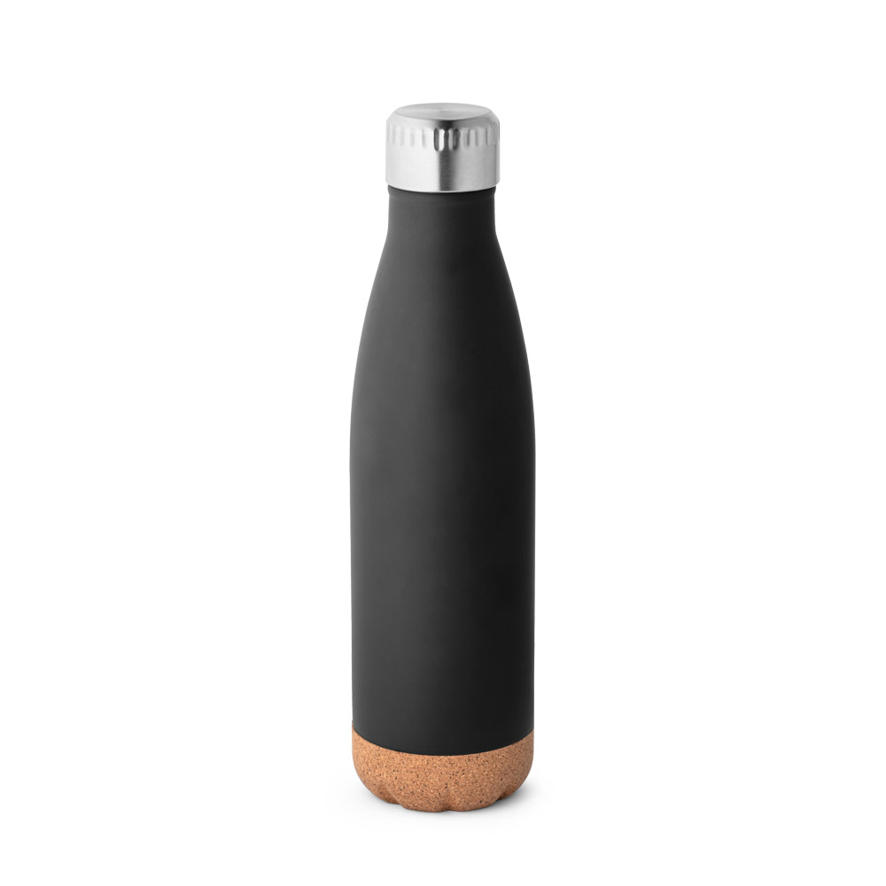 SOLBERG. Squeeze térmico em aço inox e base em cortiça 560 mL - Imagem 7