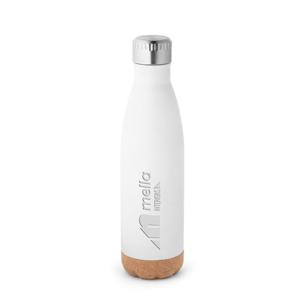 SOLBERG. Squeeze térmico em aço inox e base em cortiça 560 mL - Imagem 9