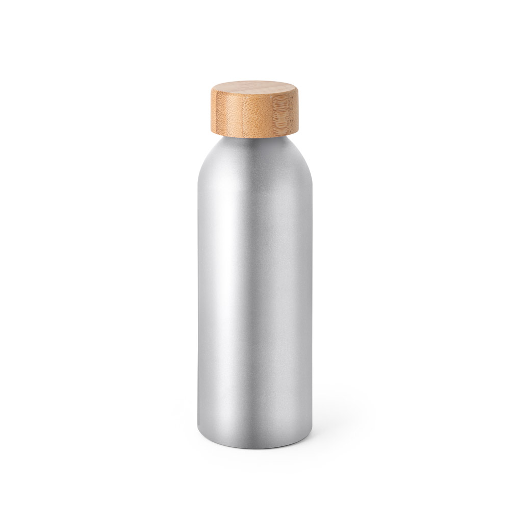 QUETA. Squeeze de alumínio com tampa em bambu 550 mL - Imagem 11