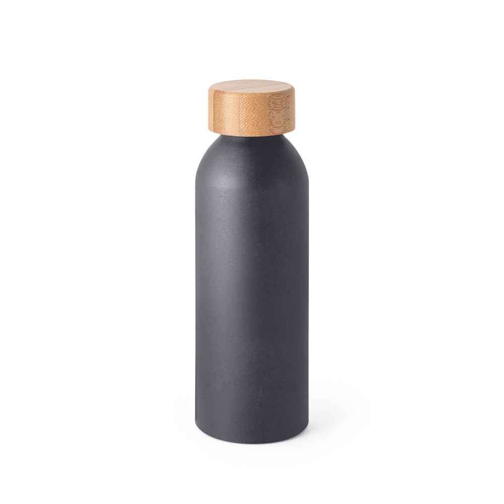 QUETA. Squeeze de alumínio com tampa em bambu 550 mL - Imagem 6