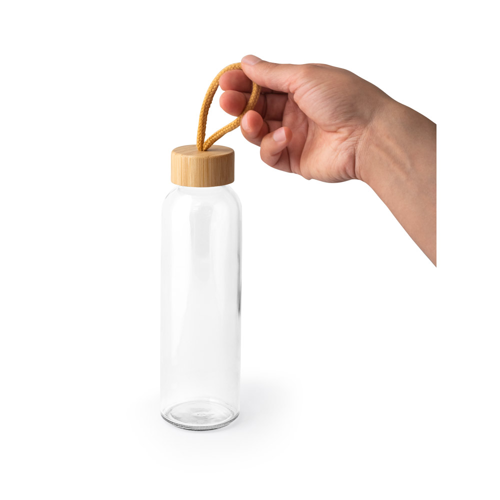 SOLER BAMBU. Squeeze em vidro para sublimação 500 mL - Imagem 3