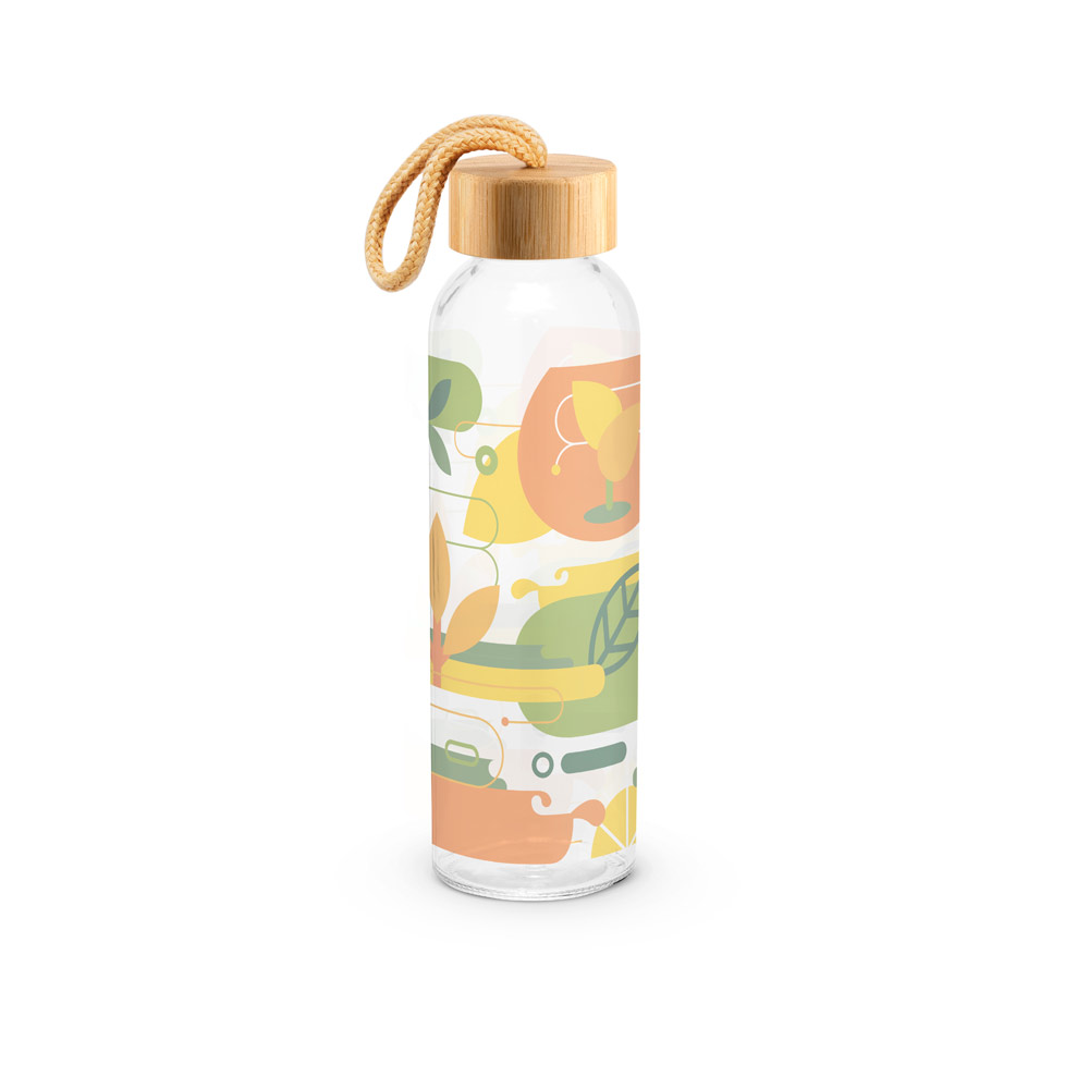 SOLER BAMBU. Squeeze em vidro para sublimação 500 mL - Imagem 4