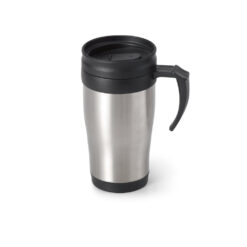 NOAH. Caneca para viagem em aço inox e PP 420 mL