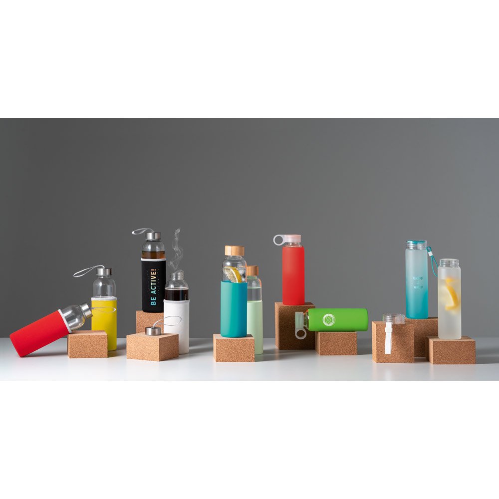 WILLIAMS. Squeeze em vidro borossilicato com tampa em AS 470mL - Imagem 3