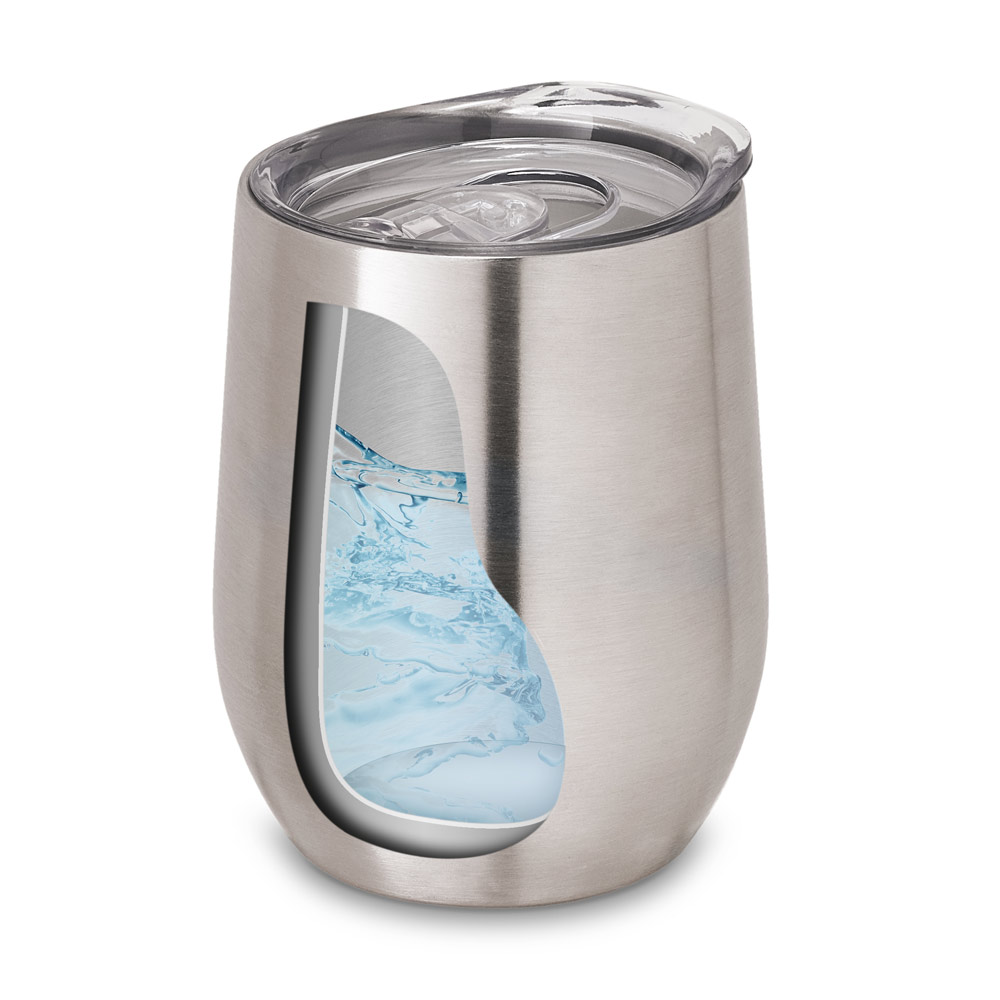 RONDE. Copo térmico de viagem em aço inox 400 mL - Imagem 8