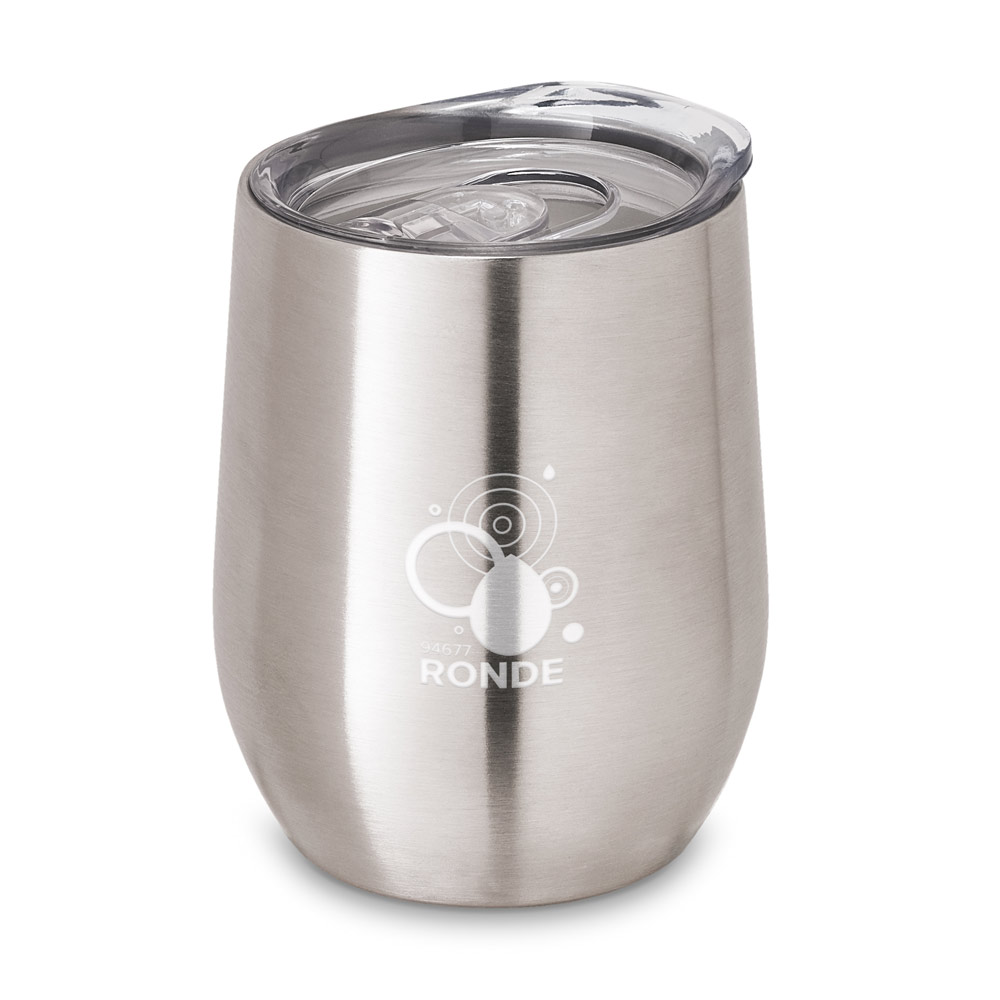 RONDE. Copo térmico de viagem em aço inox 400 mL - Imagem 3