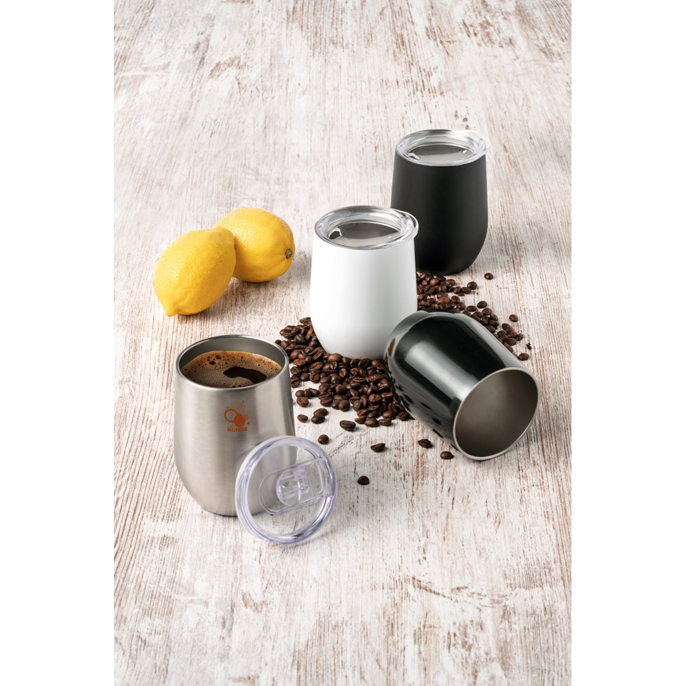 RONDE. Copo térmico de viagem em aço inox 400 mL - Imagem 7