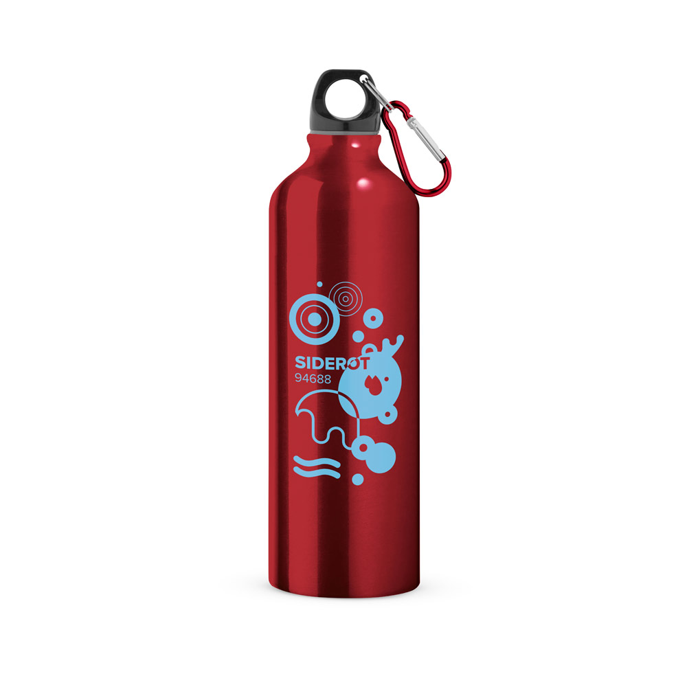 SIDEROT. Squeeze em alumínio com mosquetão 800 mL - Imagem 10