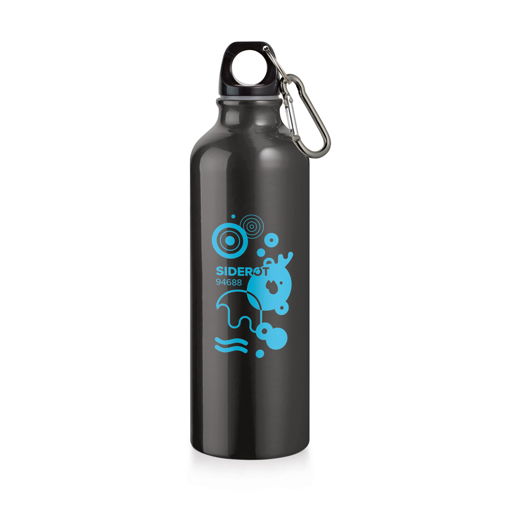 SIDEROT. Squeeze em alumínio com mosquetão 800 mL - Imagem 5