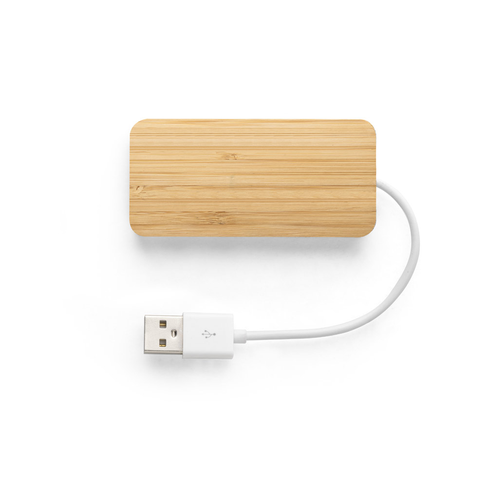 MOSER. Hub em bambu com 2 portas' - Imagem 2