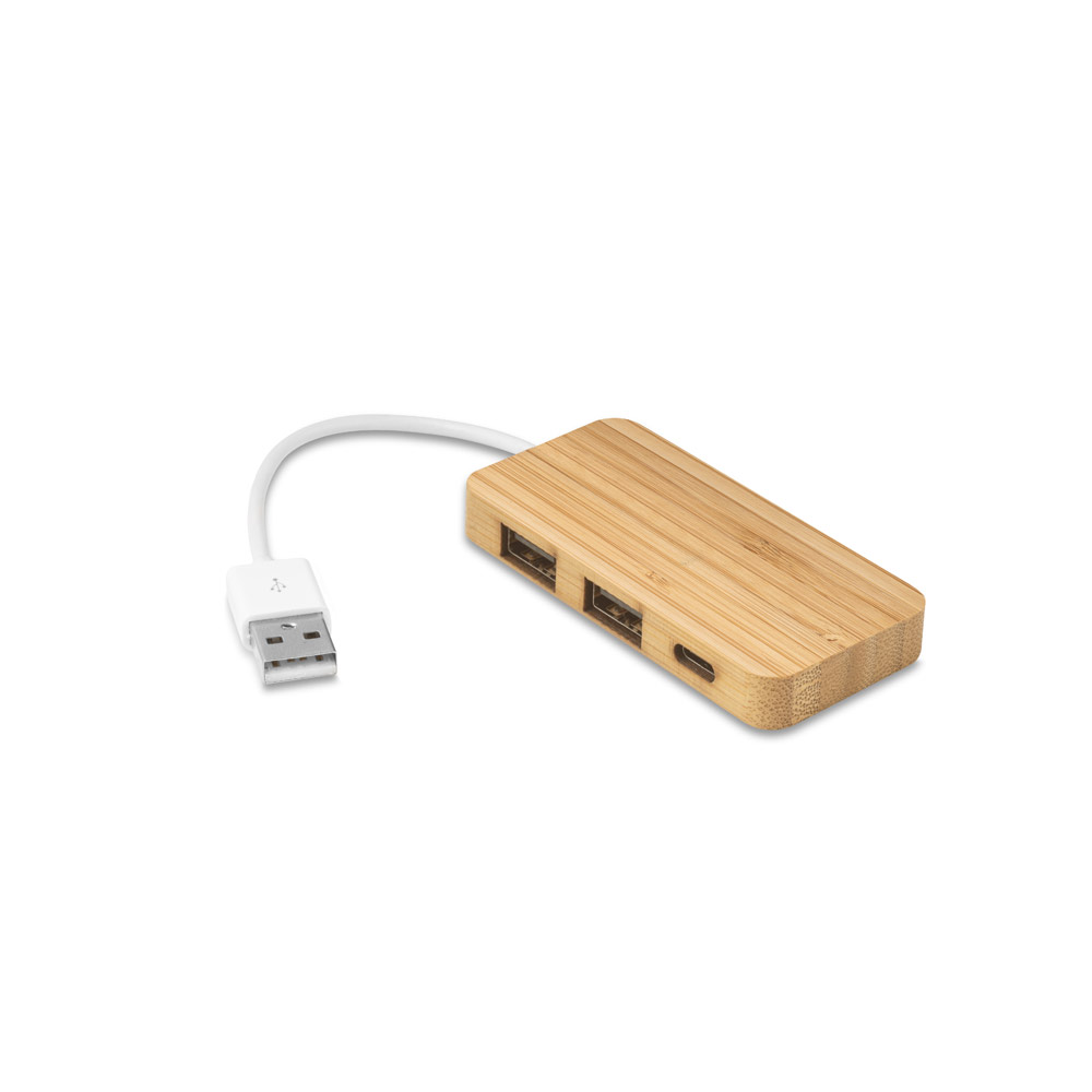 MOSER. Hub em bambu com 2 portas' - Imagem 6