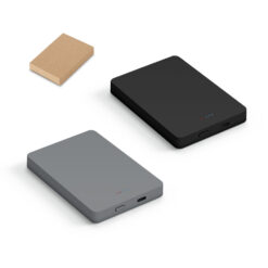 Bateria portátil de carregamento rápido em ABS 100% reciclado com acabamento em mate 10.000 mAh