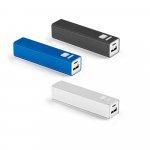 Bateria portátil em alumínio 1.800 mAh