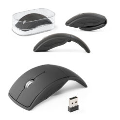 Mouse wireless dobrável 2.4G. em ABS