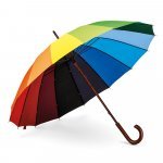 Guarda-chuva arco-íris em 190T pongee - Imagem 6