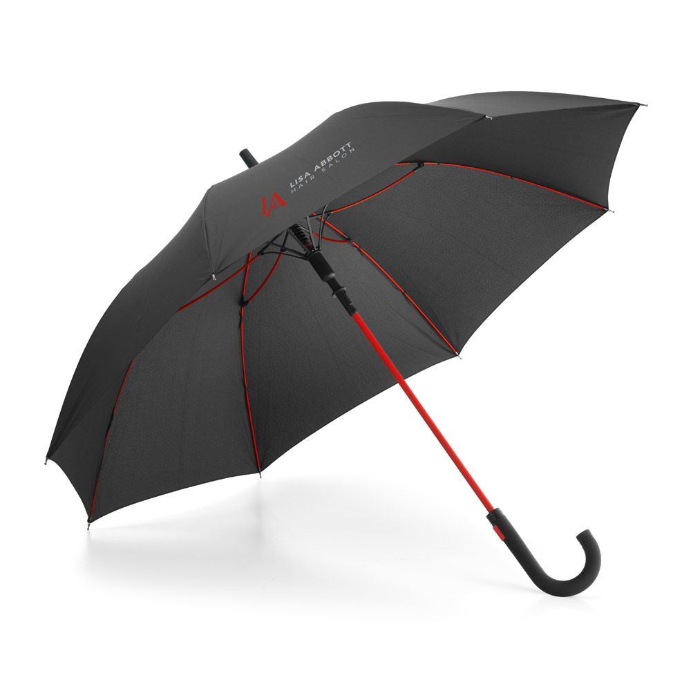Guarda-chuva em cortiça com haste e pega em madeira. Guarda-chuva com abertura automática. ø1050 x 890 mm - Imagem 4