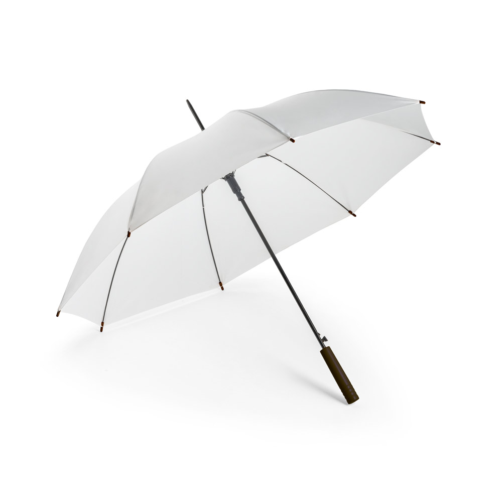 Guarda-chuva em 100% poliéster reciclado pongee 190T com abertura automática - Imagem 10