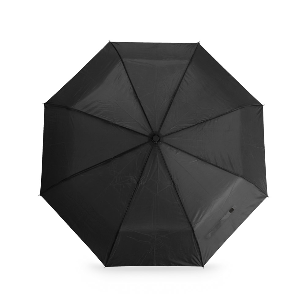 Guarda-chuva dobrável em 190T pongee com abertura automática - Imagem 3