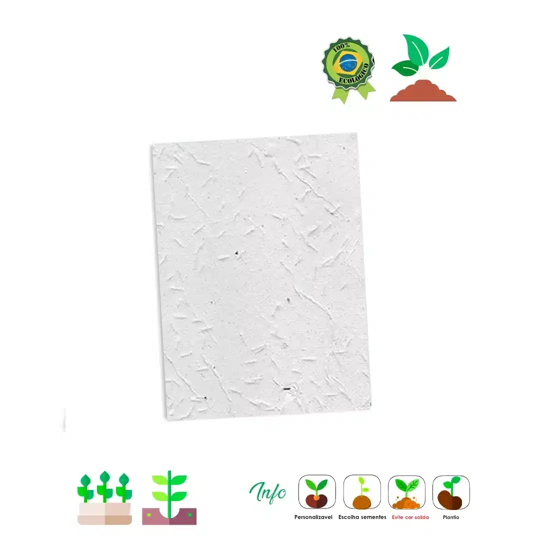 Convite Papel Semente 14×19 cm - Imagem 3