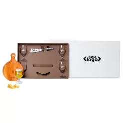 Kit Queijo E Taças Para Cerveja - 6 Pçs