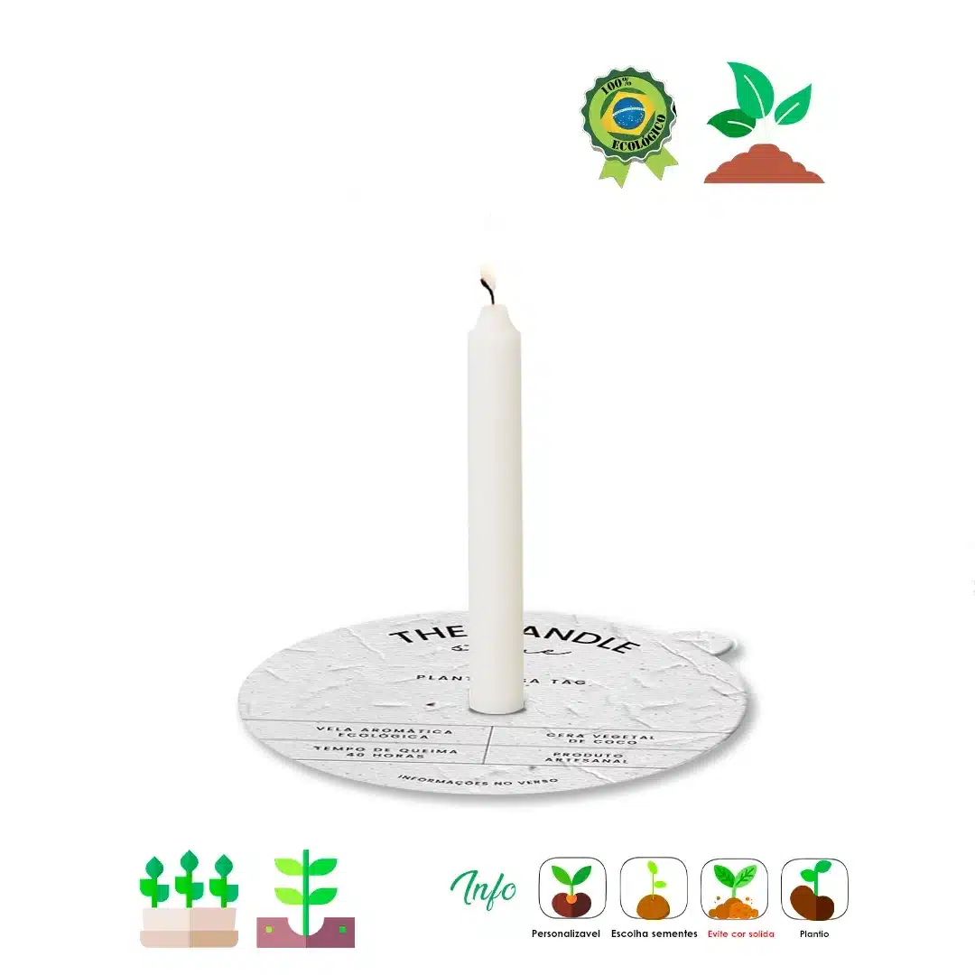 Papel semente para vela - Imagem 3