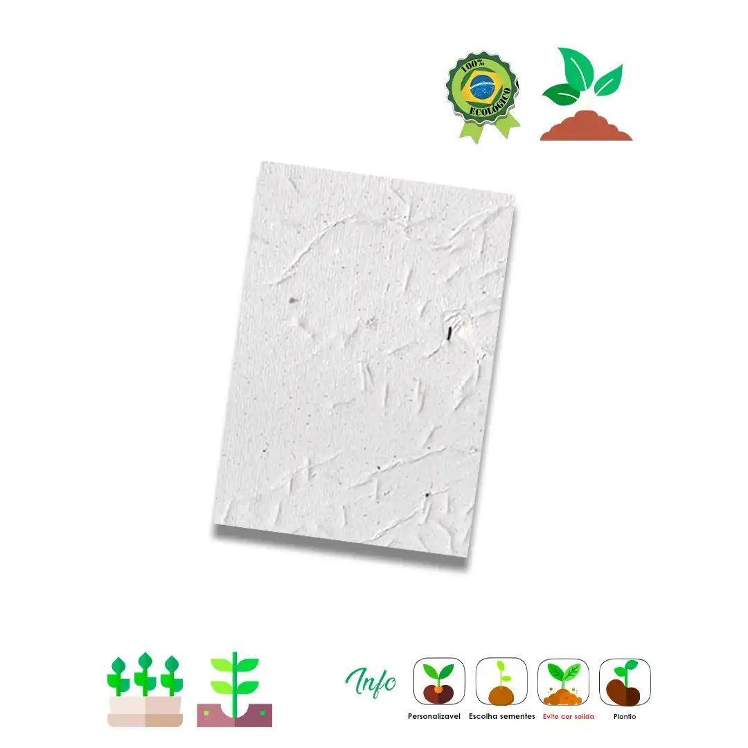Papel Semente A4 Sem impressão