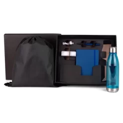 Kit Boas Vindas - Azul / Preto - 5 Pçs