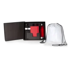 Kit Boas Vindas - Vermelho / Branco - 5 Pçs