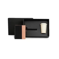 Kit Caderno, Caneta E Copo