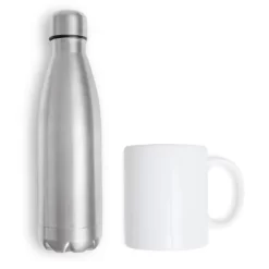 Kit Garrafa E Caneca - 2 Pçs