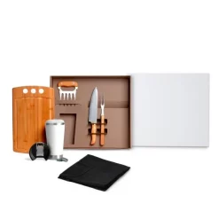 Kit Para Churrasco Com Copo Térmico - 6 Pçs
