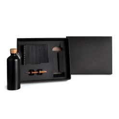 Kit Garrafa, Caderno E Caneta - 3 Pçs