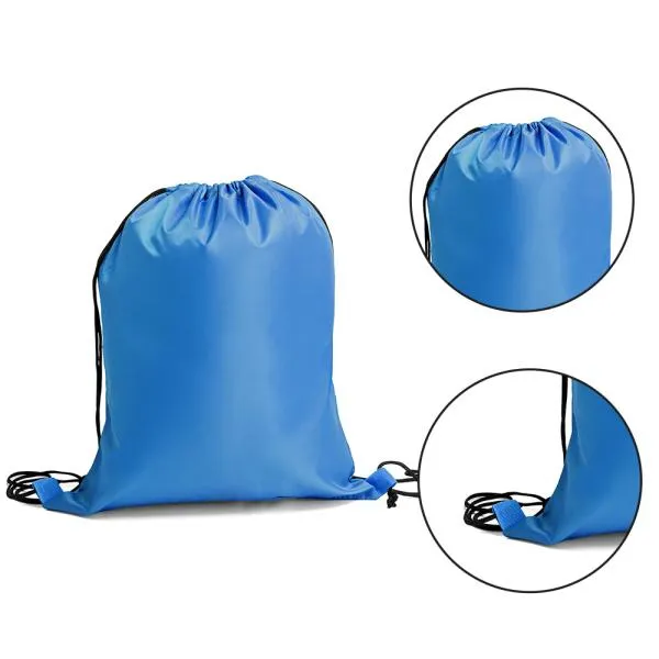 Mochila Sacola Em Nylon 420 - Verde - 40X33Cm - Imagem 5