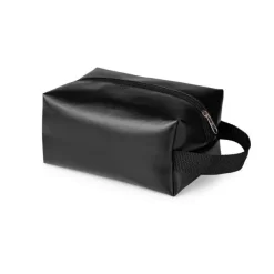 Necessaire C/ Alça Em Material Sintético - Preta